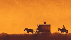 Django Unchained Movies quentin tarantino orange horse carriage