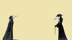 Doctor minimalistic plague