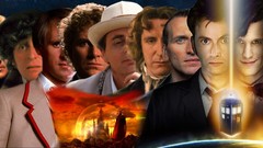 Doctor Who doctors david tennant tardis matt smith christopher 