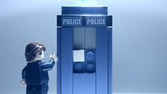 Doctor Who Legos tardis