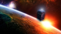 Doctor Who outer space tardis