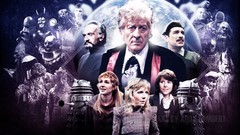 Doctor Who series artwork Jon Pertwee Third Doctor