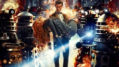 Doctor Who TV series karen gillan matt smith daleks eleventh 