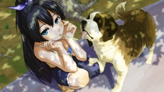 Dogs Anime anime girls idolmaster ganaha hibiki