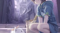 Dogs Anime portraits original characters