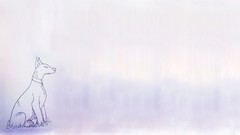 Dogs sketches sleeping