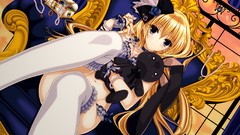 Dolls Anime Jewelry blondes artists blush anime girls blue eyes 