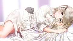 Dolls dress long hair anime girls yosuga no sora kasugano sora