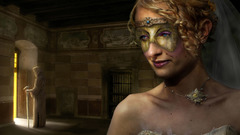 Domino mask woman masks