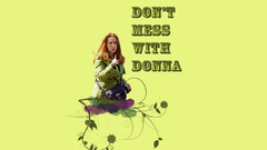 Donna Noble Typography Doctor