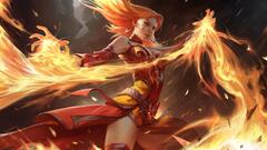 Dota 2 valve corporation PC gaming video game girls fantasy art