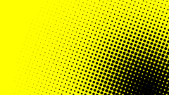 Dots yellow background abstract