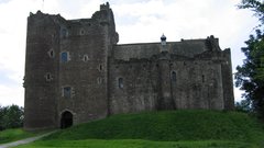 Doune castle high architecture