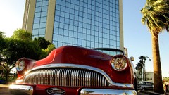 Down chrome classic cars towns