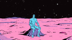Dr. Manhattan Watchmen Mars