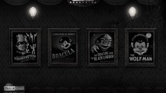 Dracula Frankenstein horror monkeys thinkgeek Wolfman