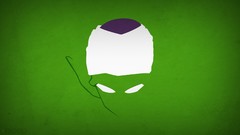 Dragon Ball Z green background minimalistic blo0p Piccolo