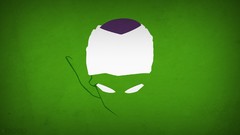 Dragon Ball Z green background minimalistic blo0p Piccolo
