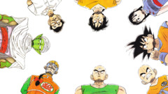 Dragon Ball Z son goku Krillin Tien Shinhan Piccolo yamcha Anime