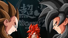 Dragon Ball Z son goku vegeta SSJ4