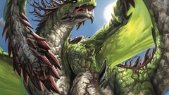 dragon fantasy art creature artwork