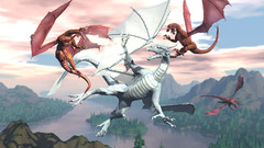 Dragon fight Dragons can