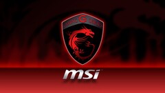 dragon logo red background