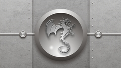 Dragon silver Tribal