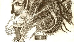 Dragon tattoo yakuza