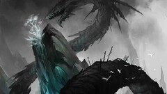 dragon Trees arrows fantasy art artwork creature