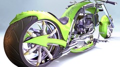 Dragon widescreen Chopper 1680 1050