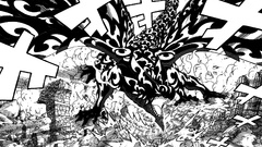 Dragons Anime Manga monochrome fairy tail