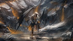 Dragons artwork fantasy art bat wings demon wings