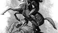 Dragons artwork Saint George