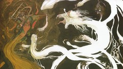 Dragons artwork Yoshitaka Amano