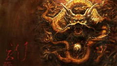 Dragons asian art