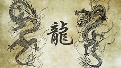 Dragons asian art
