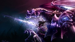 Dragons battles fantasy art