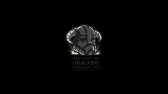 Dragons black background star wars the elder scrolls v skyrim 