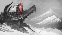 Dragons blood the elder scrolls v skyrim fantasy art