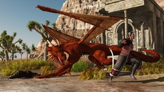 Dragons copper fantasy art