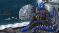 Dragons Death Star fantasy