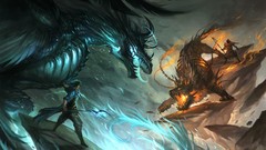 Dragons drawings mage