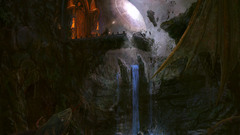 Dragons duel fantasy art