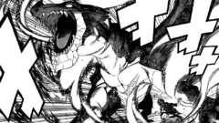 Dragons fairy tail monochrome