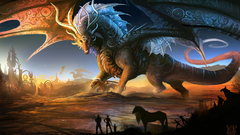 Dragons fantasy art