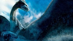 Dragons fantasy art Blue Dragon