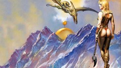 Dragons fantasy art Boris Vallejo