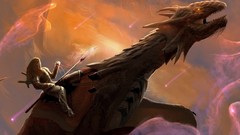 Dragons fantasy art JoeJesus Josef Barton