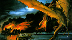 Dragons fantasy art JRR